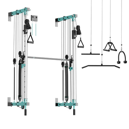 Folding Wall-Mounted Smith Machine
