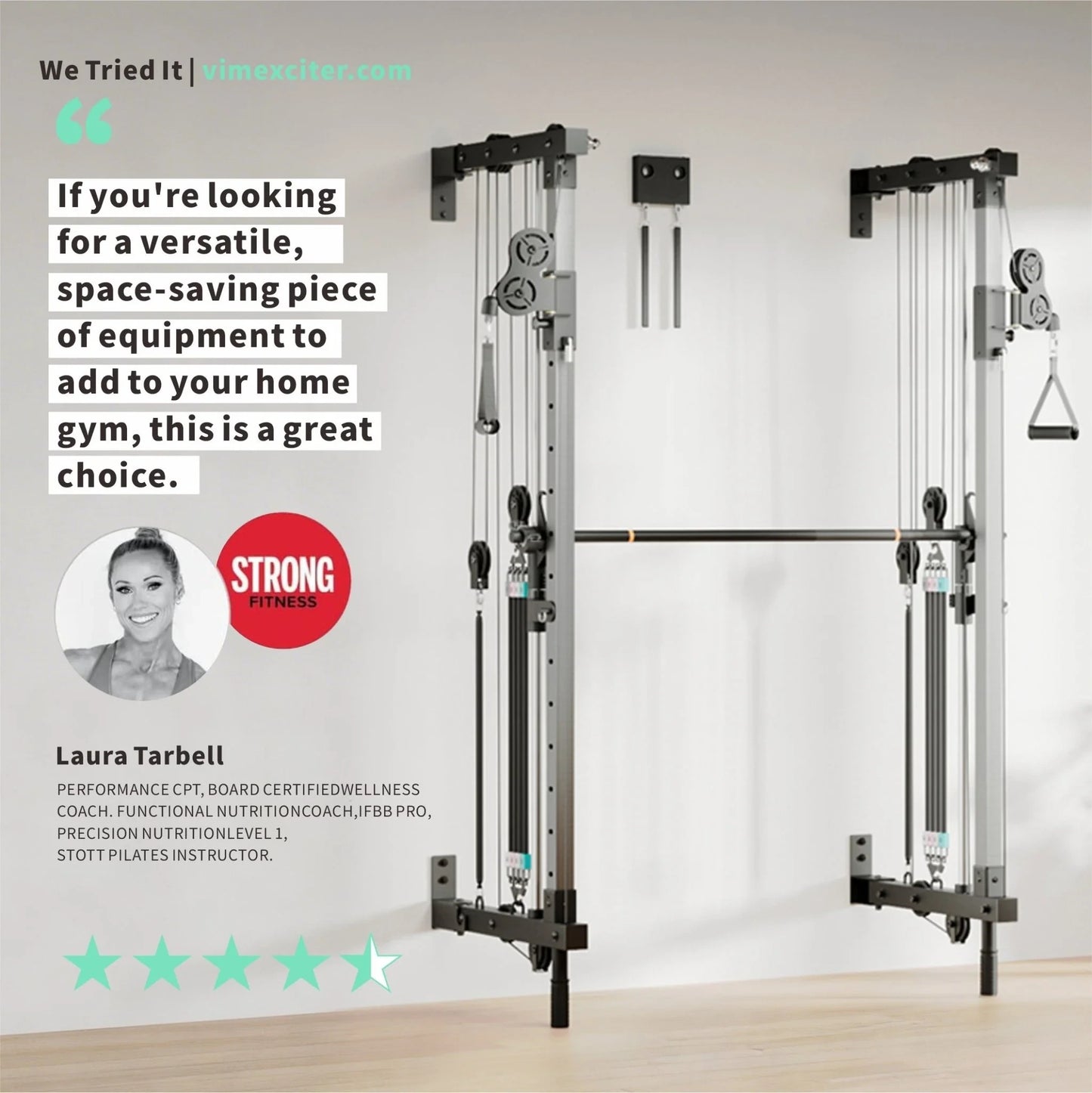 Folding Wall-Mounted Smith Machine — product view 10