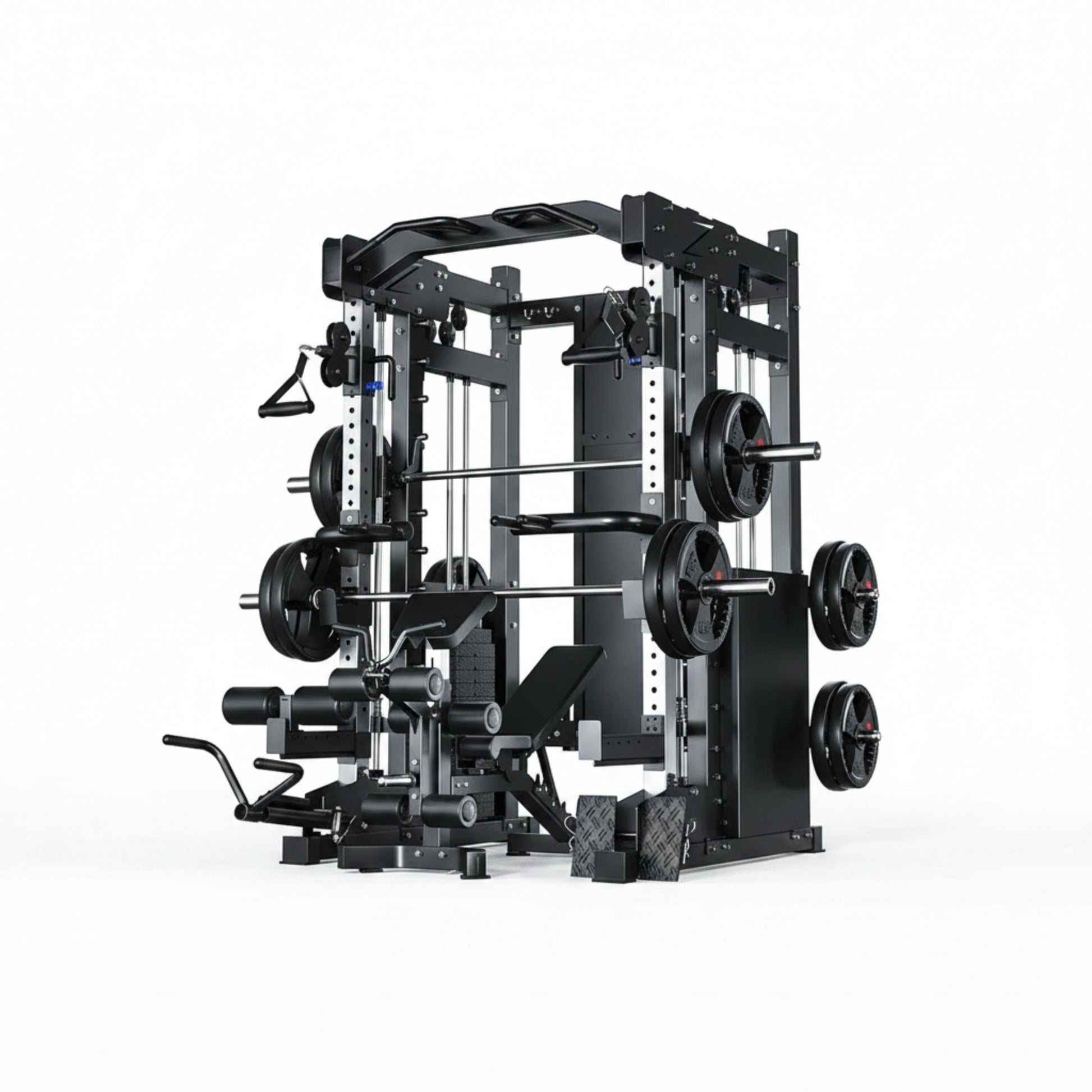 Home Gym Smith Machine Cable Crossover Weightlifting Sports Training