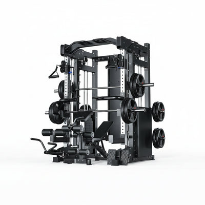 Home Gym Smith Machine with Cable Crossover System
