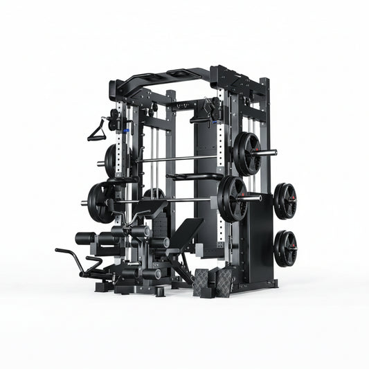 Home Gym Smith Machine Cable Crossover Weightlifting Sports Training