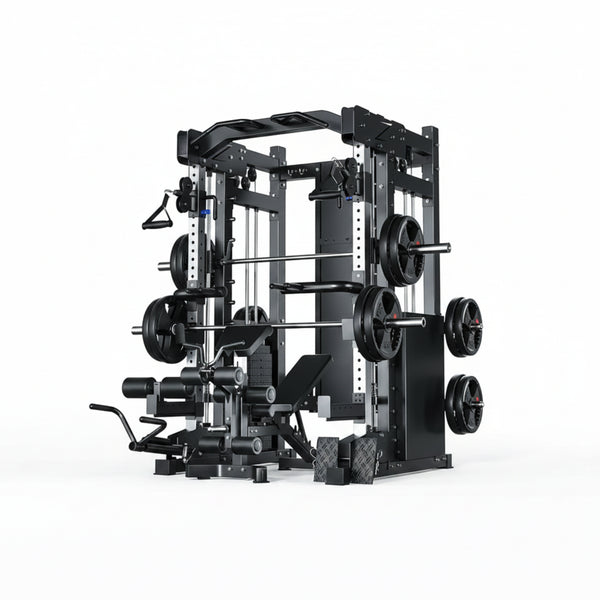 Home Gym Smith Machine Cable Crossover Weightlifting Sports Training
