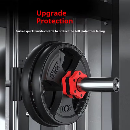 Home Gym Smith Machine Cable Crossover Weightlifting Sports Training — product view 4