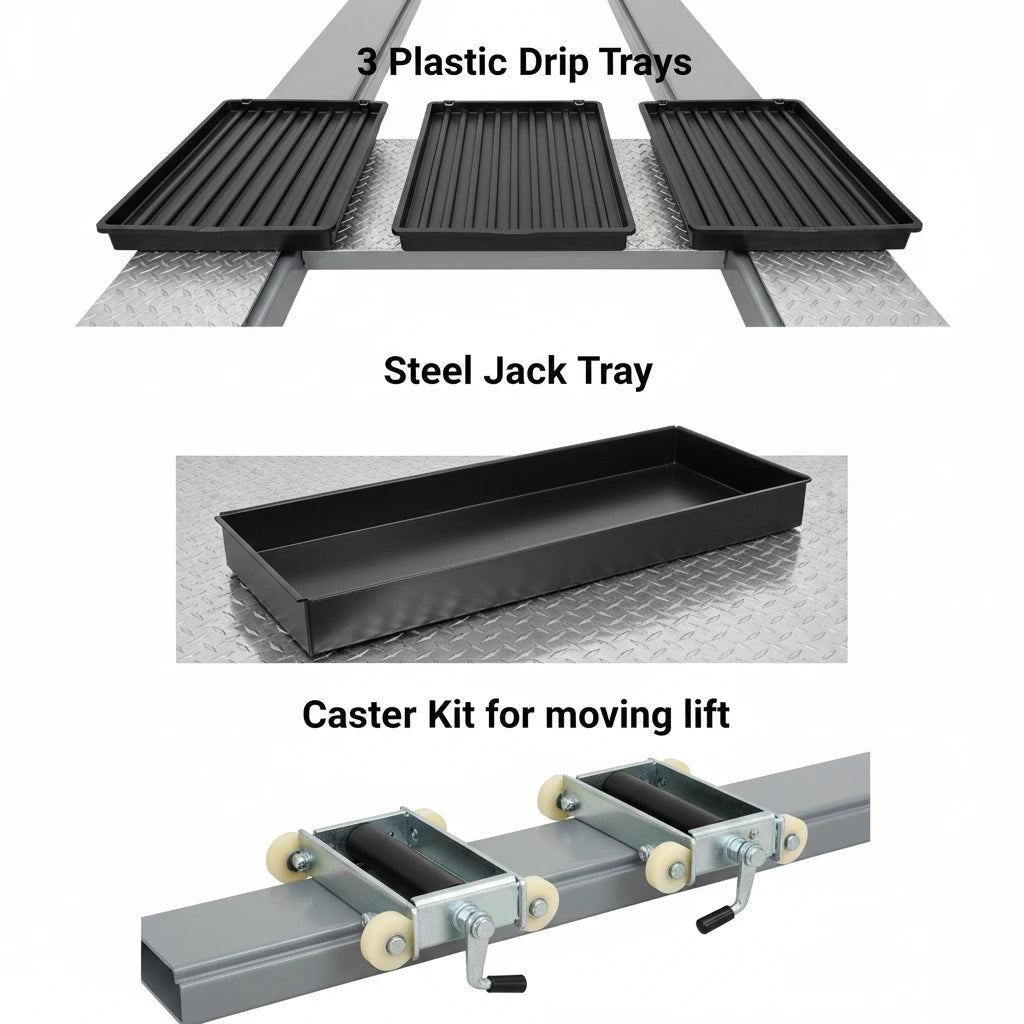 NSS-8XLT 8,000 Lb. 4 Post Car Lift — product view 6
