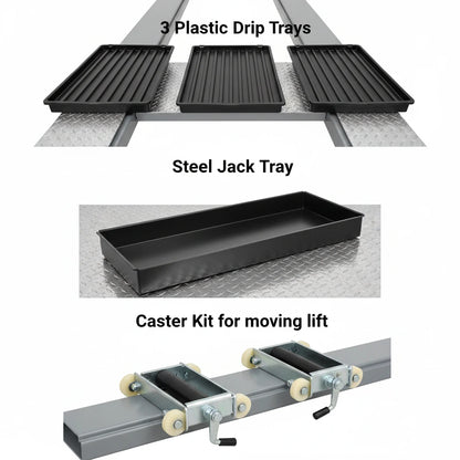 NSS-8XLT 8,000 Lb. 4 Post Car Lift — product view 6